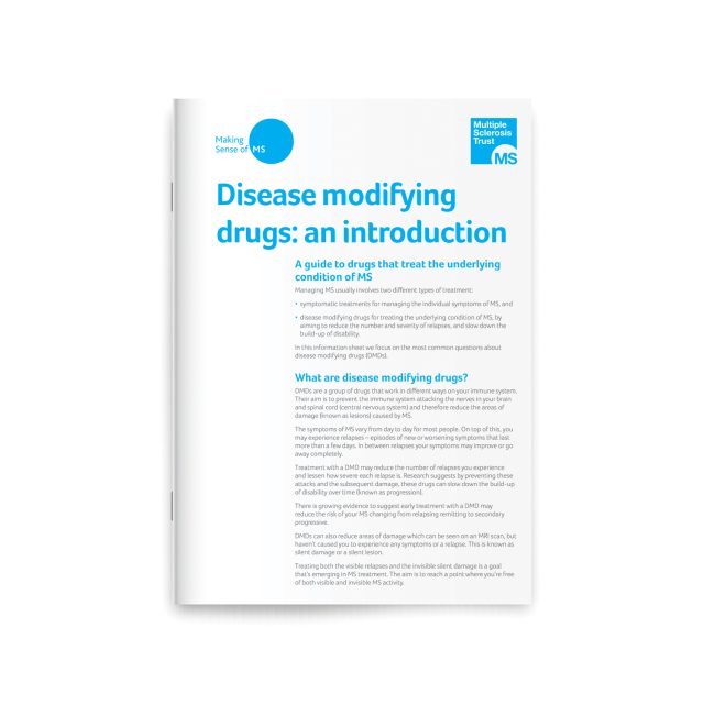 Disease modifying drugs: an introduction