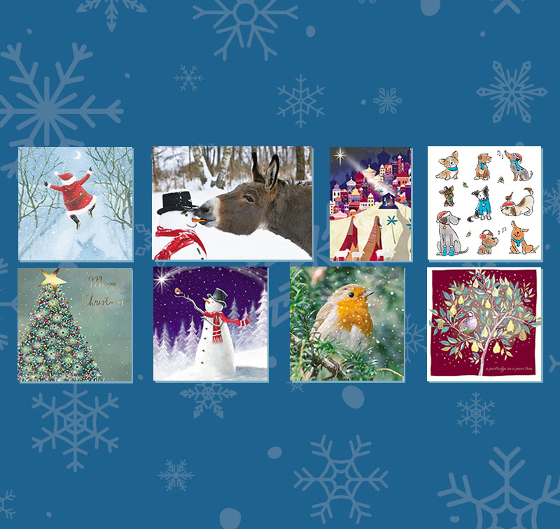 Selection of Christmas cards