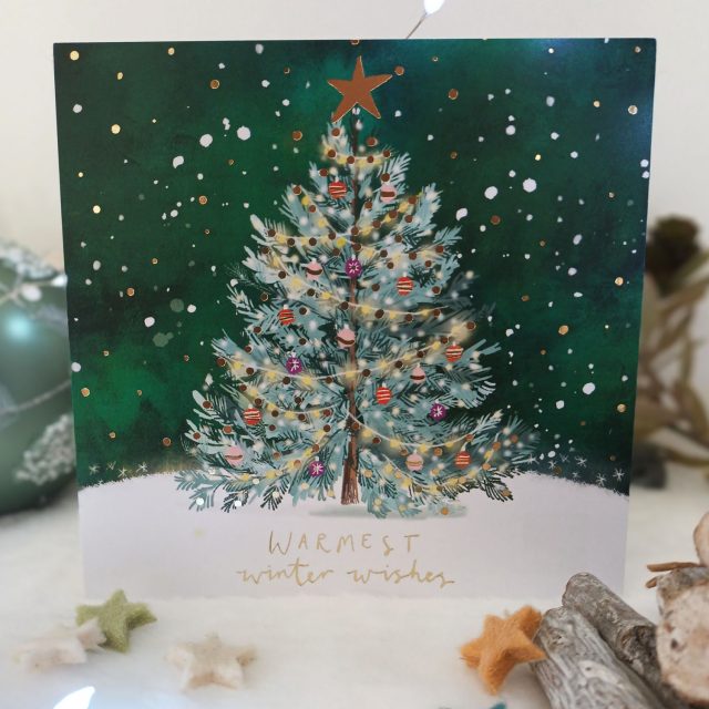 MS Trust Christmas Tree Card