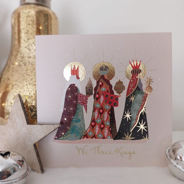 MS Trust Christmas Card Religious We Three Kings