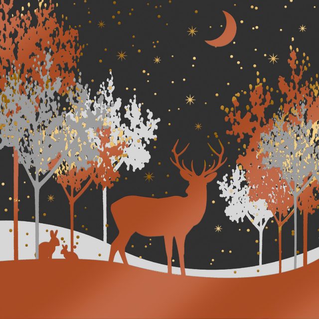 Moonlit Deer