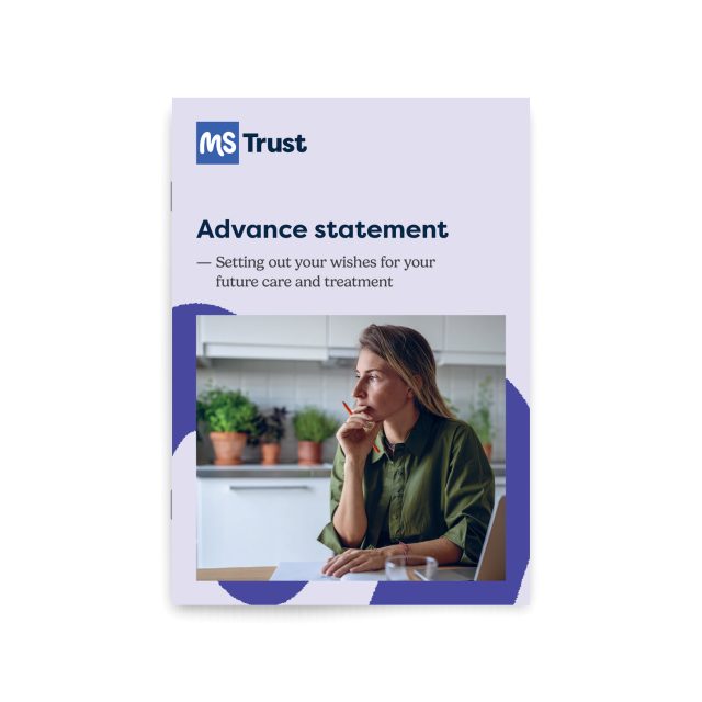 Advanced statement - setting out your wishes for future care and treatment